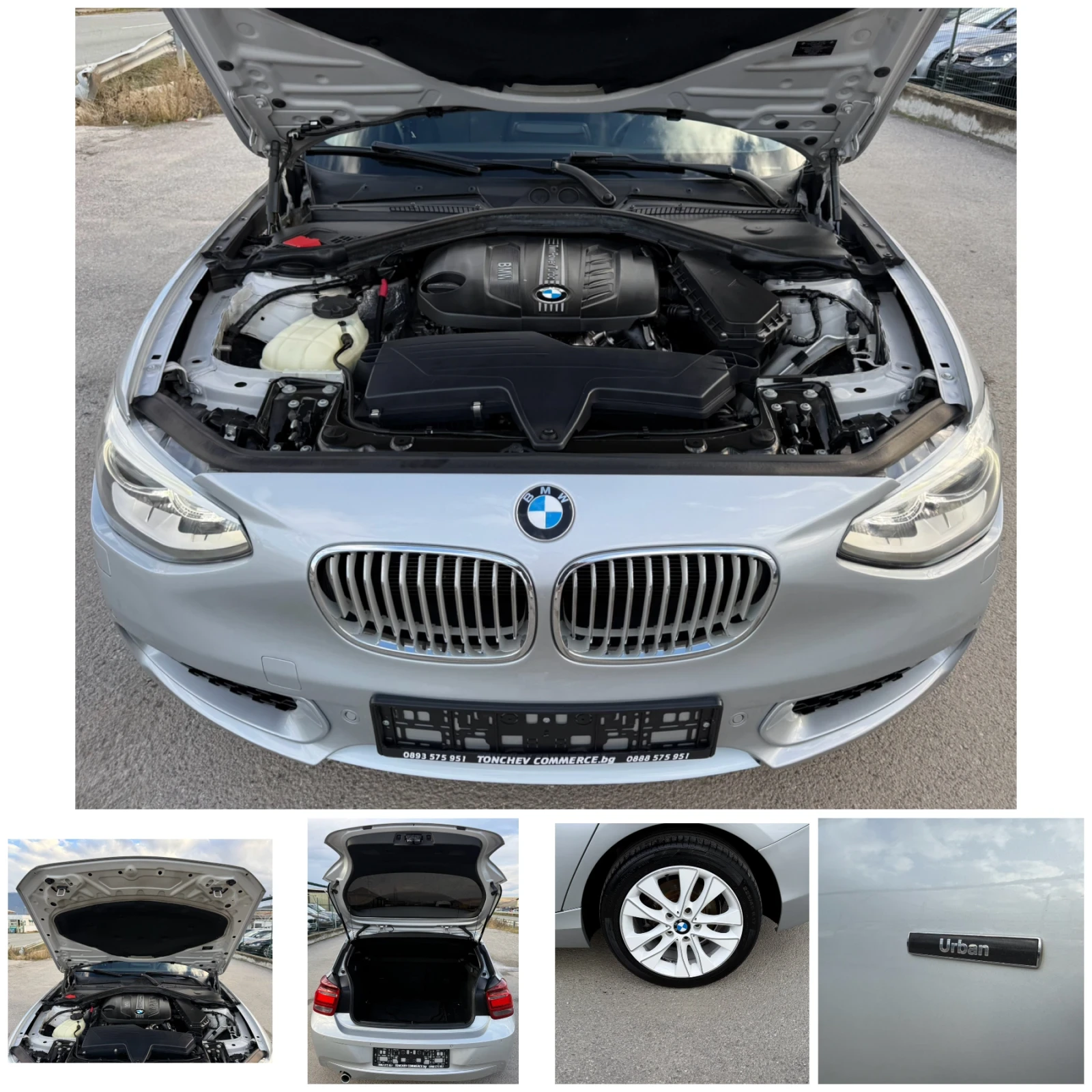 BMW 118 193.000km-URBAN-LED-XENON-BI XENON-KOJA-NEW-FULL | Mobile.bg   17