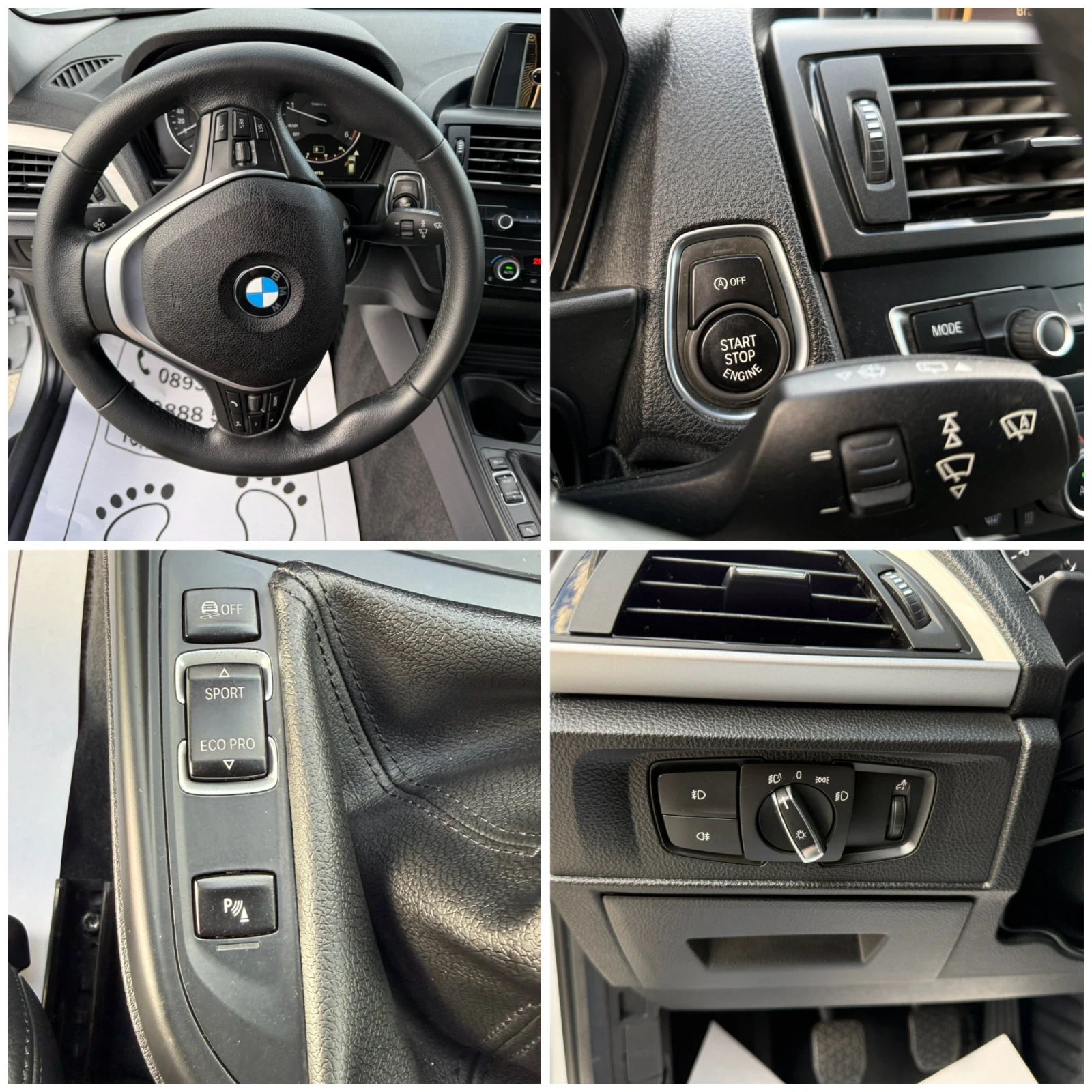 BMW 118 193.000km-URBAN-LED-XENON-BI XENON-KOJA-NEW-FULL | Mobile.bg   15