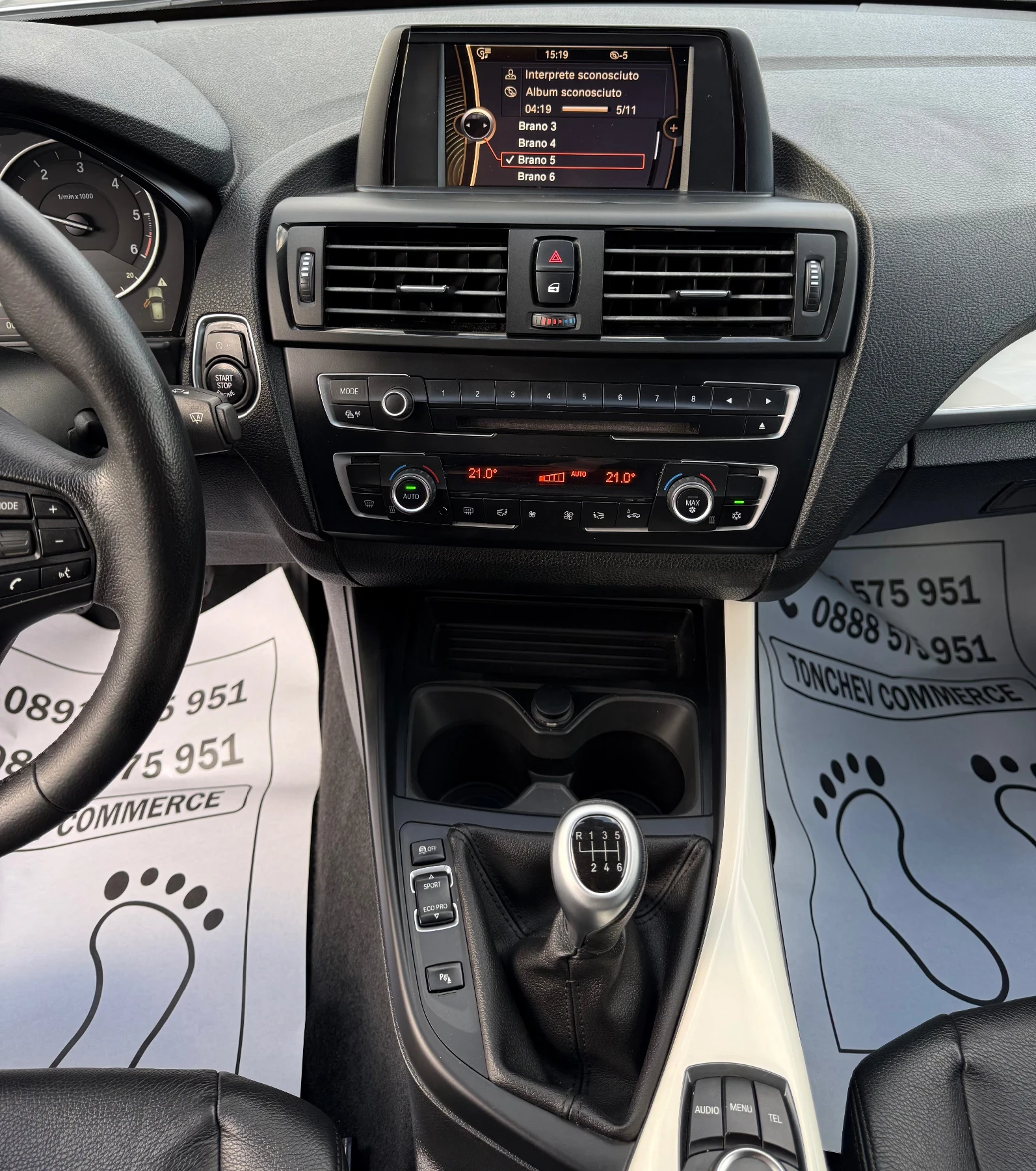 BMW 118 193.000km-URBAN-LED-XENON-BI XENON-KOJA-NEW-FULL - изображение 9