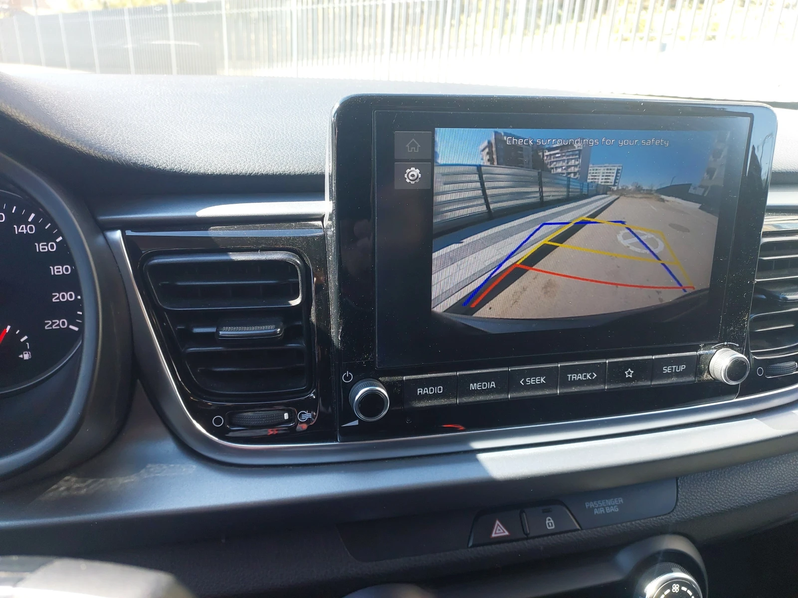 Kia Rio FL 1.0 LX 7AT 5D. Гаранция. Автоматик. , снимка 8 - Автомобили и джипове - 53665283