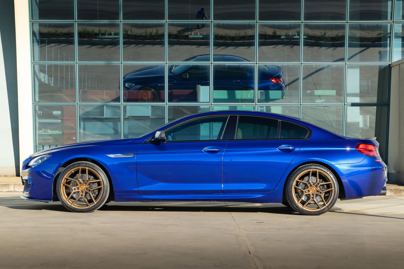 BMW 640 xDrive Gran Coupe (F06) Individual San Marino Blue, снимка 4 - Автомобили и джипове - 55304289