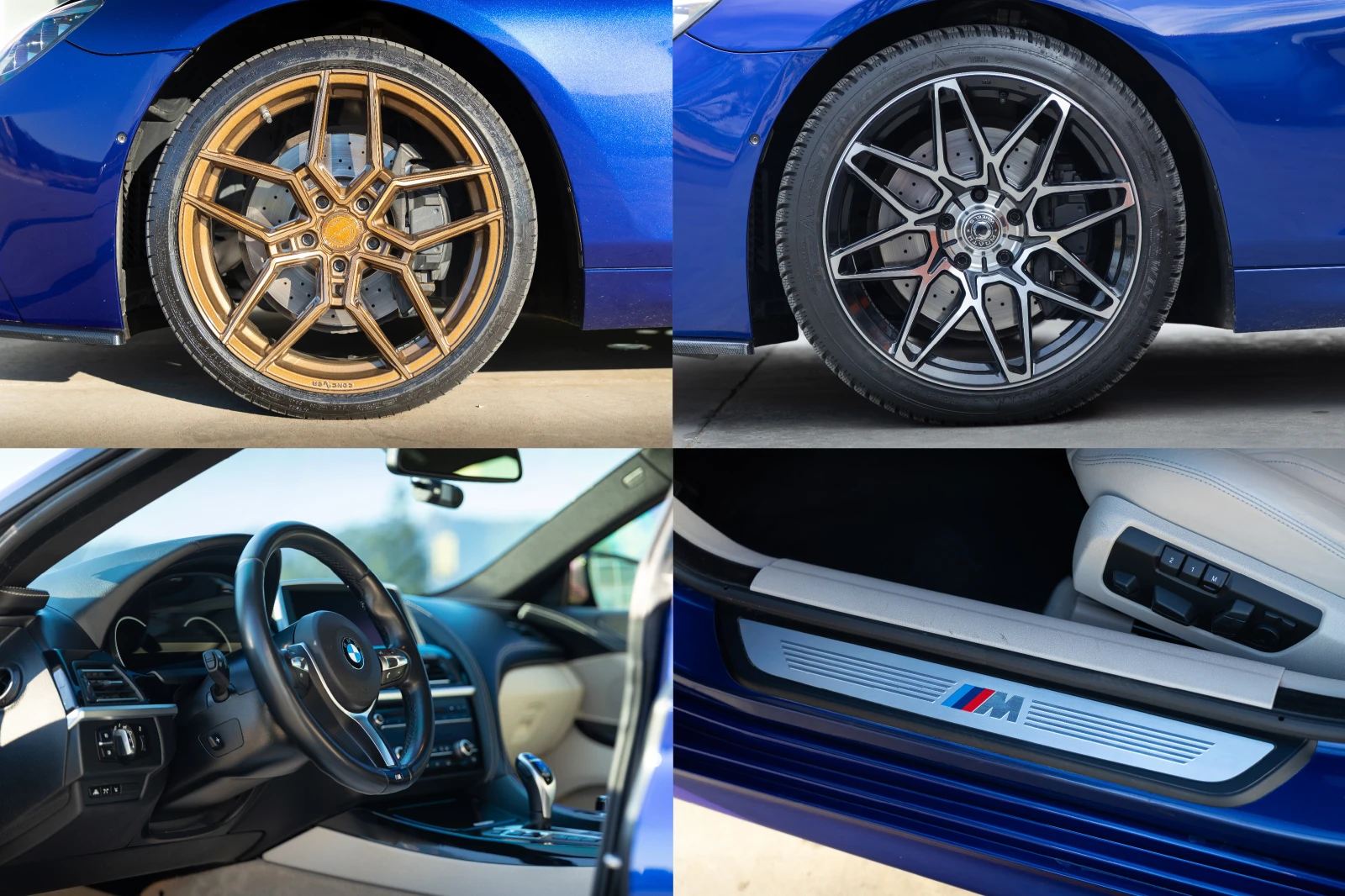 BMW 640 xDrive Gran Coupe (F06) Individual San Marino Blue, снимка 16 - Автомобили и джипове - 55304289