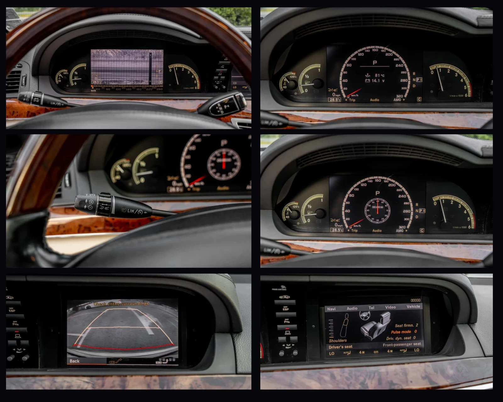 Mercedes-Benz S 320 NIGHT VISION | MASSAGE | DISTRONIC | AMG | , снимка 15 - Автомобили и джипове - 55696383