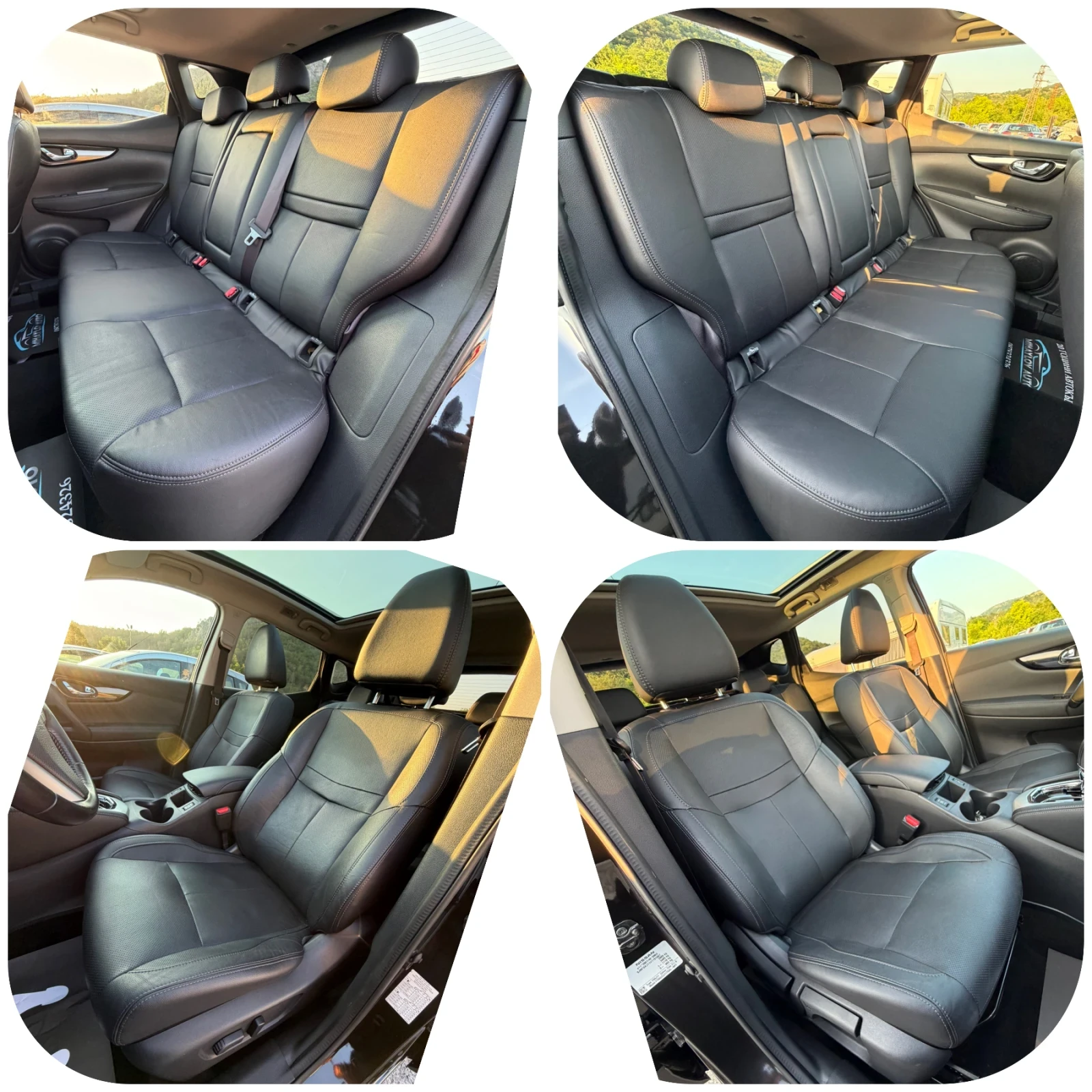 Nissan Qashqai 1.6dCi 96 550km/360* KAMEРИ/ЕЛ.СЕДАЛКИ/LED, снимка 12 - Автомобили и джипове - 54794613