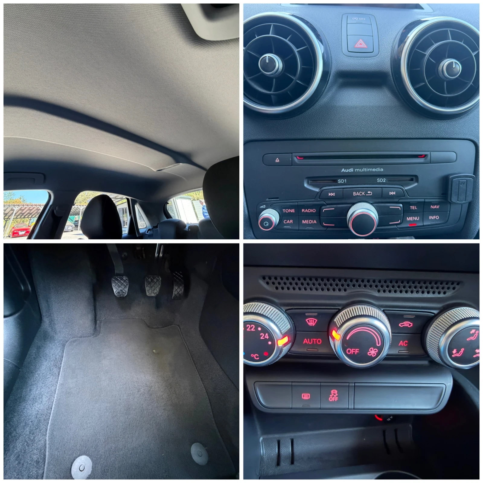 Audi A1 1.6TDI* KOJA* NAVI REALNI KM* , снимка 15 - Автомобили и джипове - 55955199