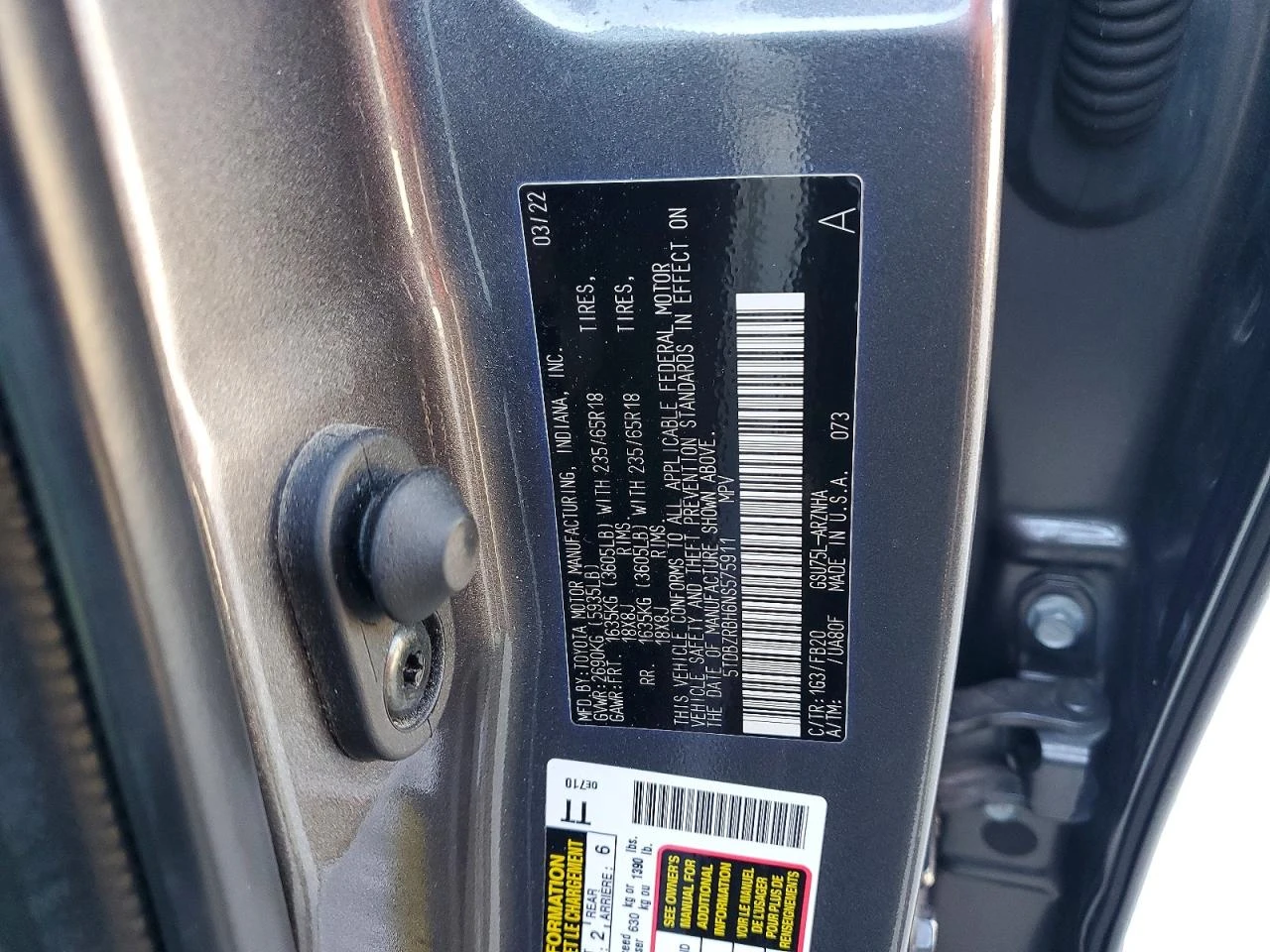 Toyota Highlander 3.5l Le, снимка 13 - Автомобили и джипове - 54914074