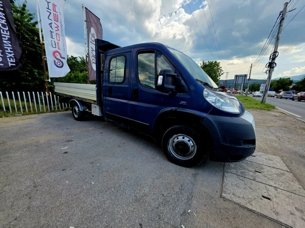 Fiat Ducato 2.3GTD 2008g  120кс 7 места клима  , снимка 4 - Бусове и автобуси - 55062334