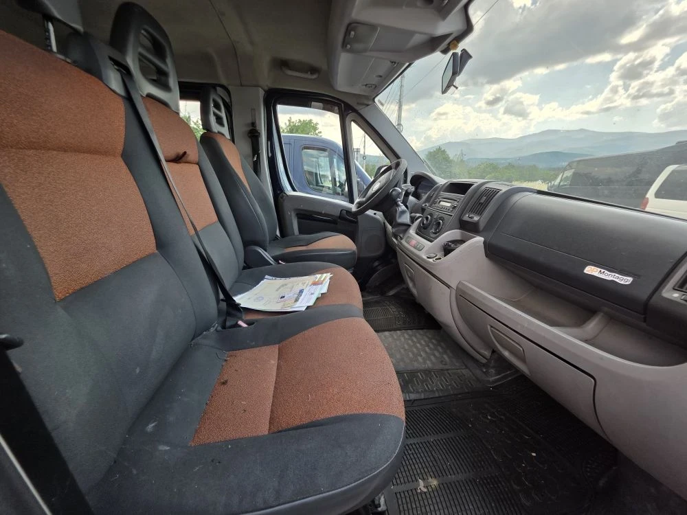 Fiat Ducato 2.3GTD 2008g  120кс 7 места клима  , снимка 2 - Бусове и автобуси - 55062334