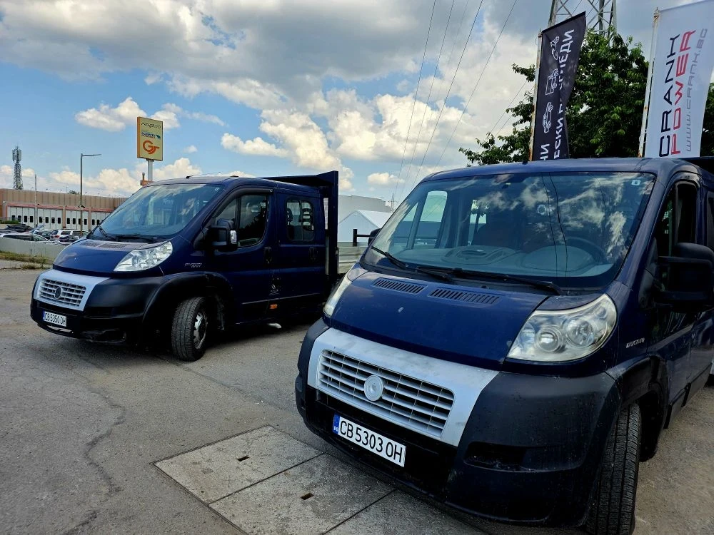 Fiat Ducato 2.3GTD 2008g  120кс 7 места клима  , снимка 14 - Бусове и автобуси - 55062334