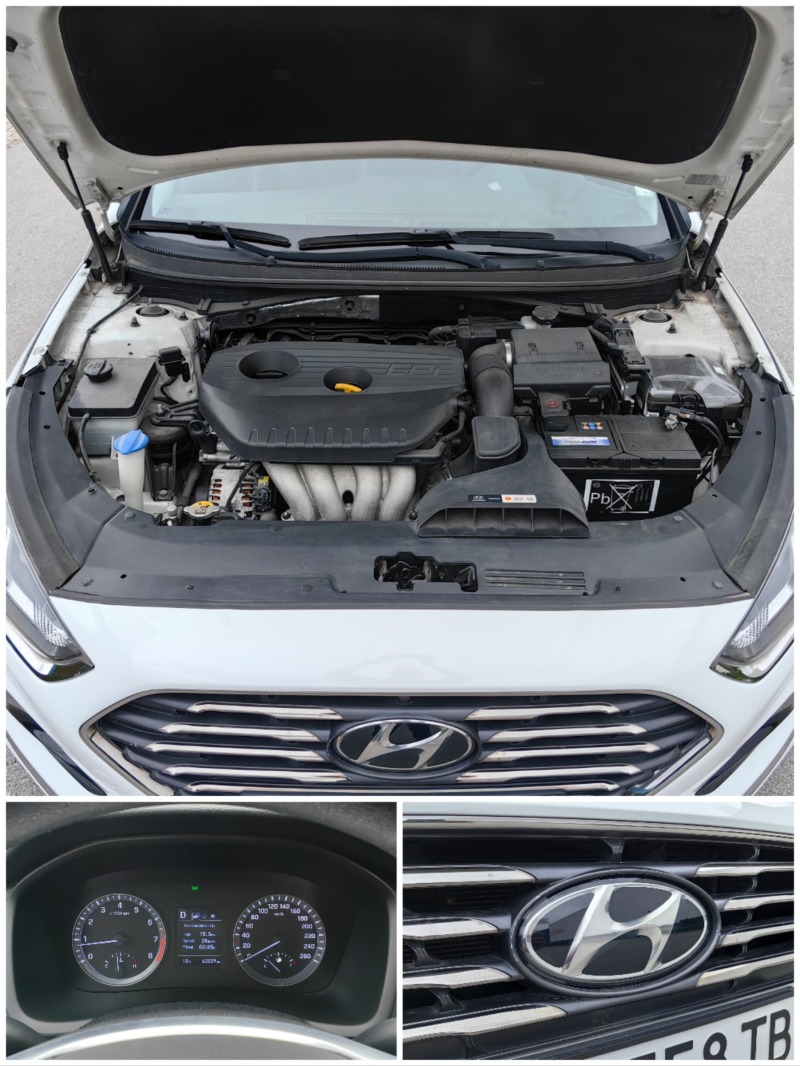 Hyundai Sonata 2.0 LPG # САМО НА ГАЗ # НАЛИЧНА #, снимка 15 - Автомобили и джипове - 42757774