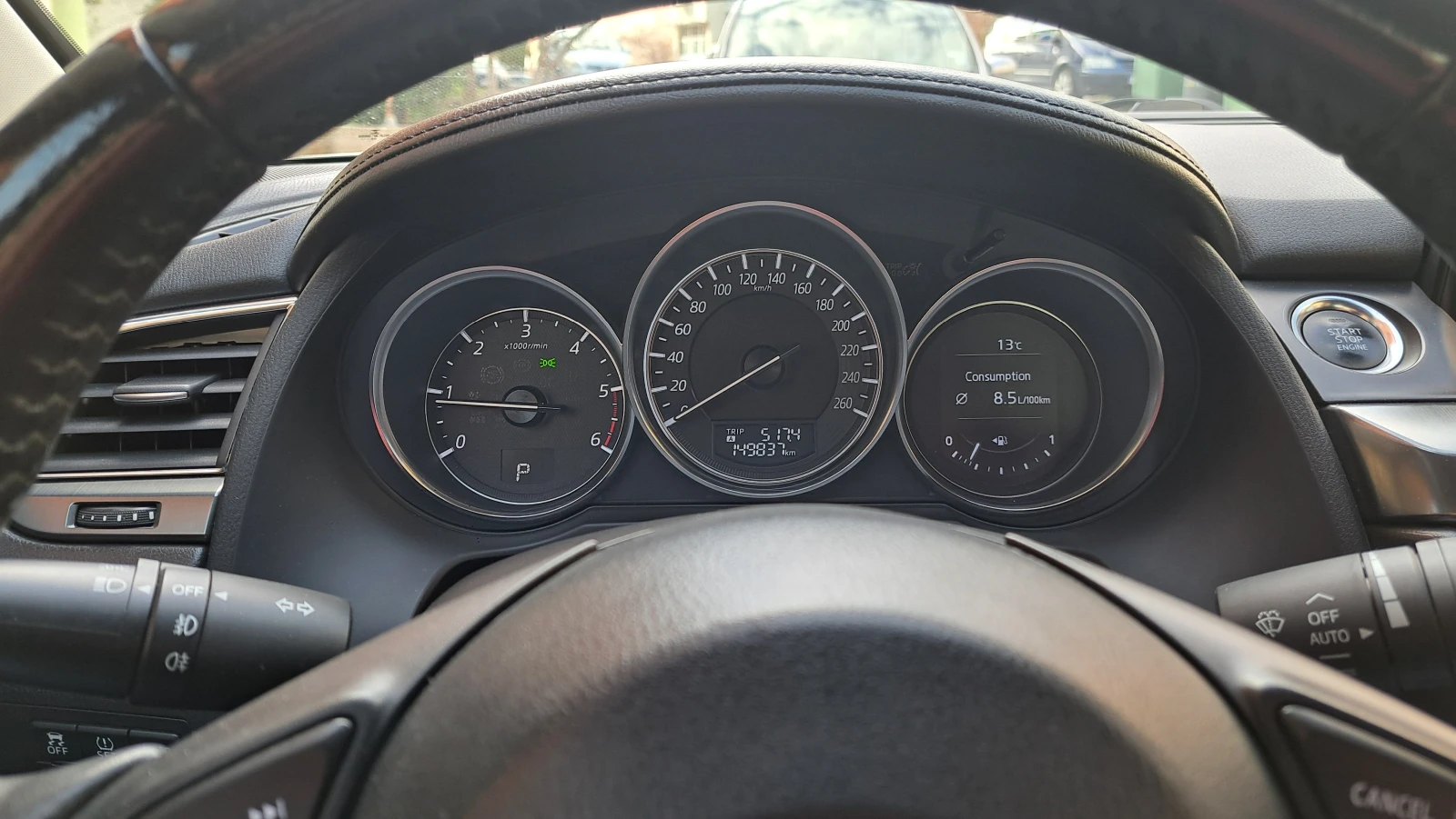 Mazda 6 2.2 SKYAKTIV, снимка 12 - Автомобили и джипове - 54023657