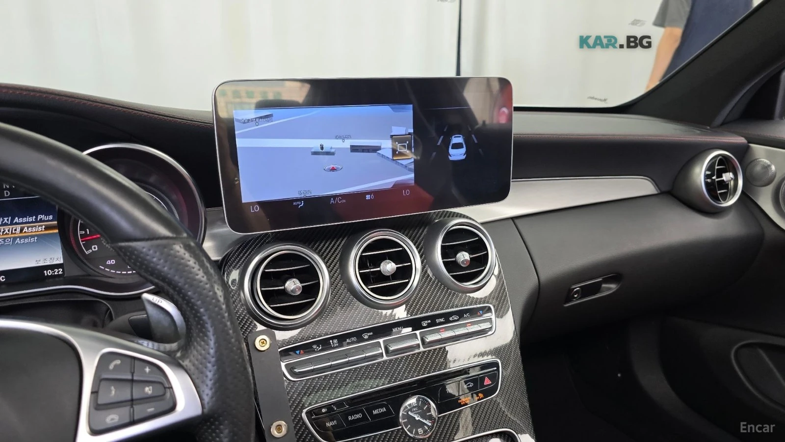 Mercedes-Benz C 63 AMG BURMESTER* 360* КАМЕРА* ПОДГРЕВ* SUNROOF* , снимка 11 - Автомобили и джипове - 55276740