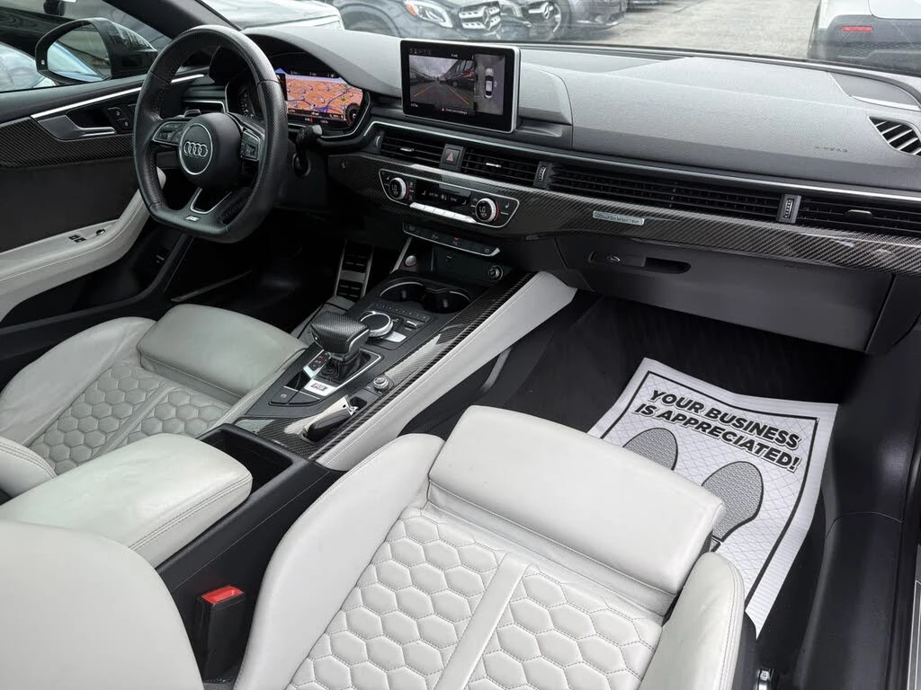 Audi Rs5 QUATTRO* BANG&OLUFSEN* 360* КАМЕРА* ПОДГРЕВ* , снимка 11 - Автомобили и джипове - 55512926