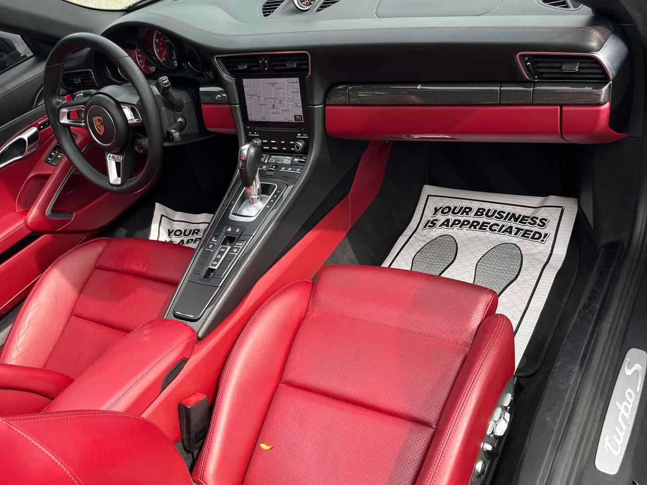 Porsche 911 * 2dr Cabriolet Turbo S * CARFAX * , снимка 11 - Автомобили и джипове - 55568481