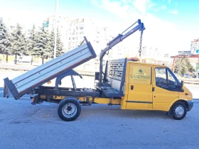 Ford Transit САМОСВАЛ И КРАН, снимка 2
