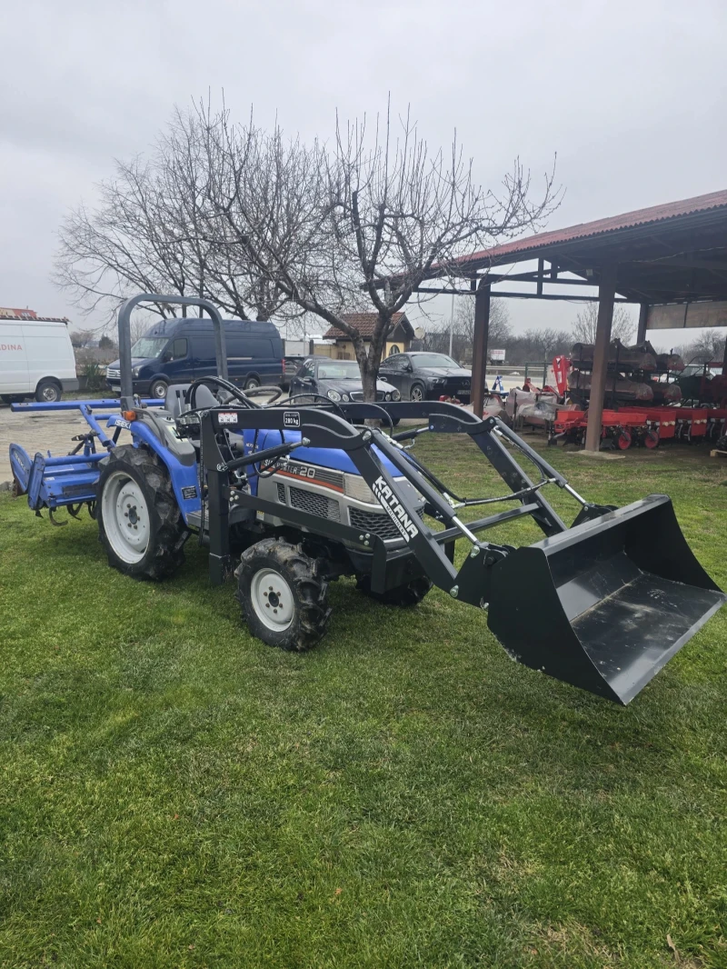 Трактор ISEKI Hunter 20с челен товарач, снимка 3 - Селскостопанска техника - 53444021