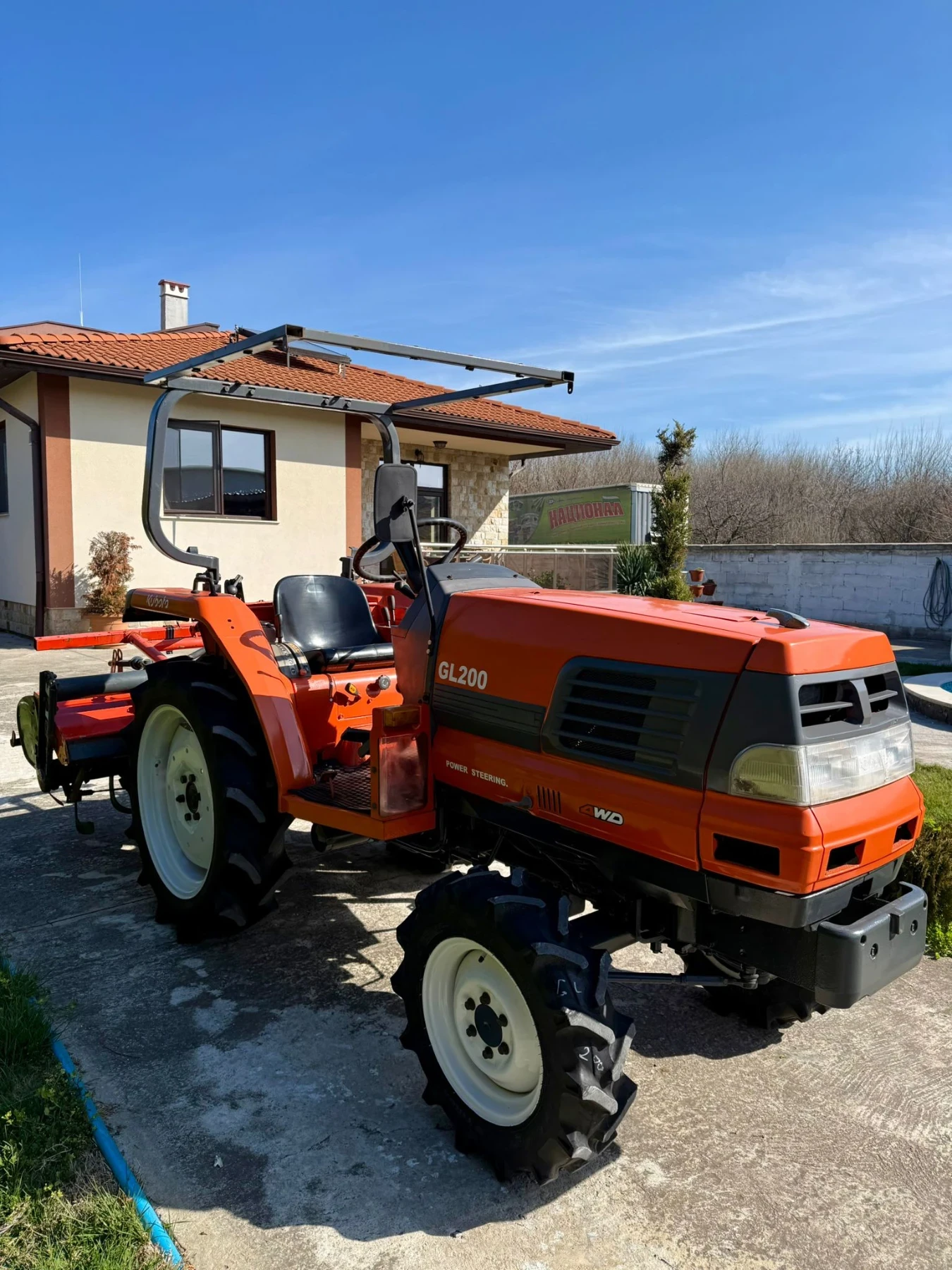 Трактор Kubota * GL200* TOP* ЛИЗИНГ* РЕВЪРС* , снимка 2 - Селскостопанска техника - 53794721