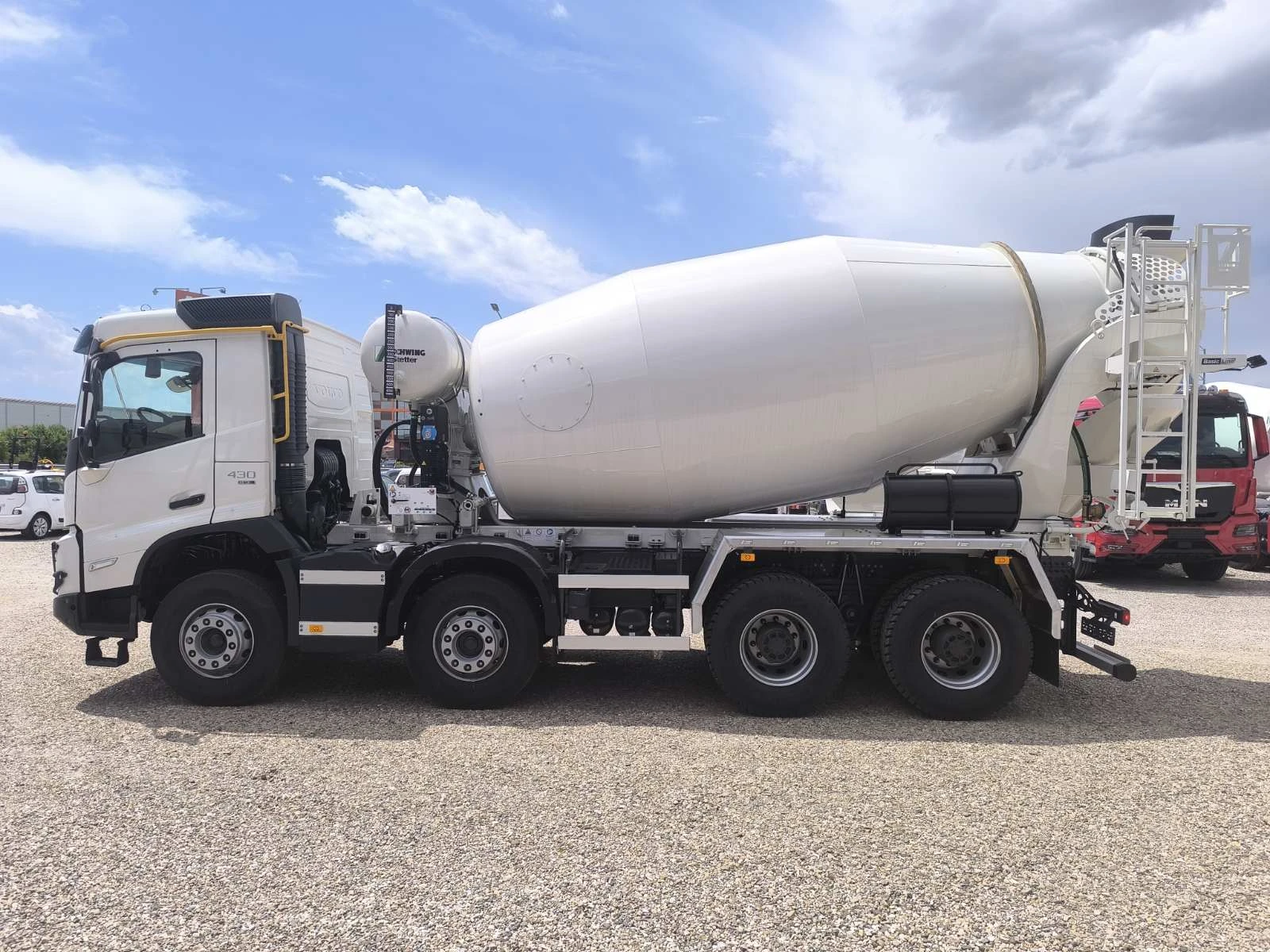 Бетон миксер Volvo FMX 430 STETTER 10M3 ФАБРИЧНО НОВ, снимка 4 - Индустриална техника - 54519701