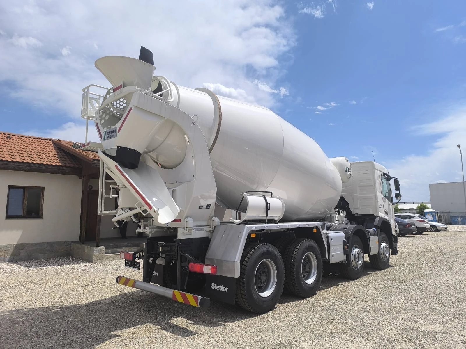Бетон миксер Volvo FMX 430 STETTER 10M3 ФАБРИЧНО НОВ, снимка 7 - Индустриална техника - 54519701