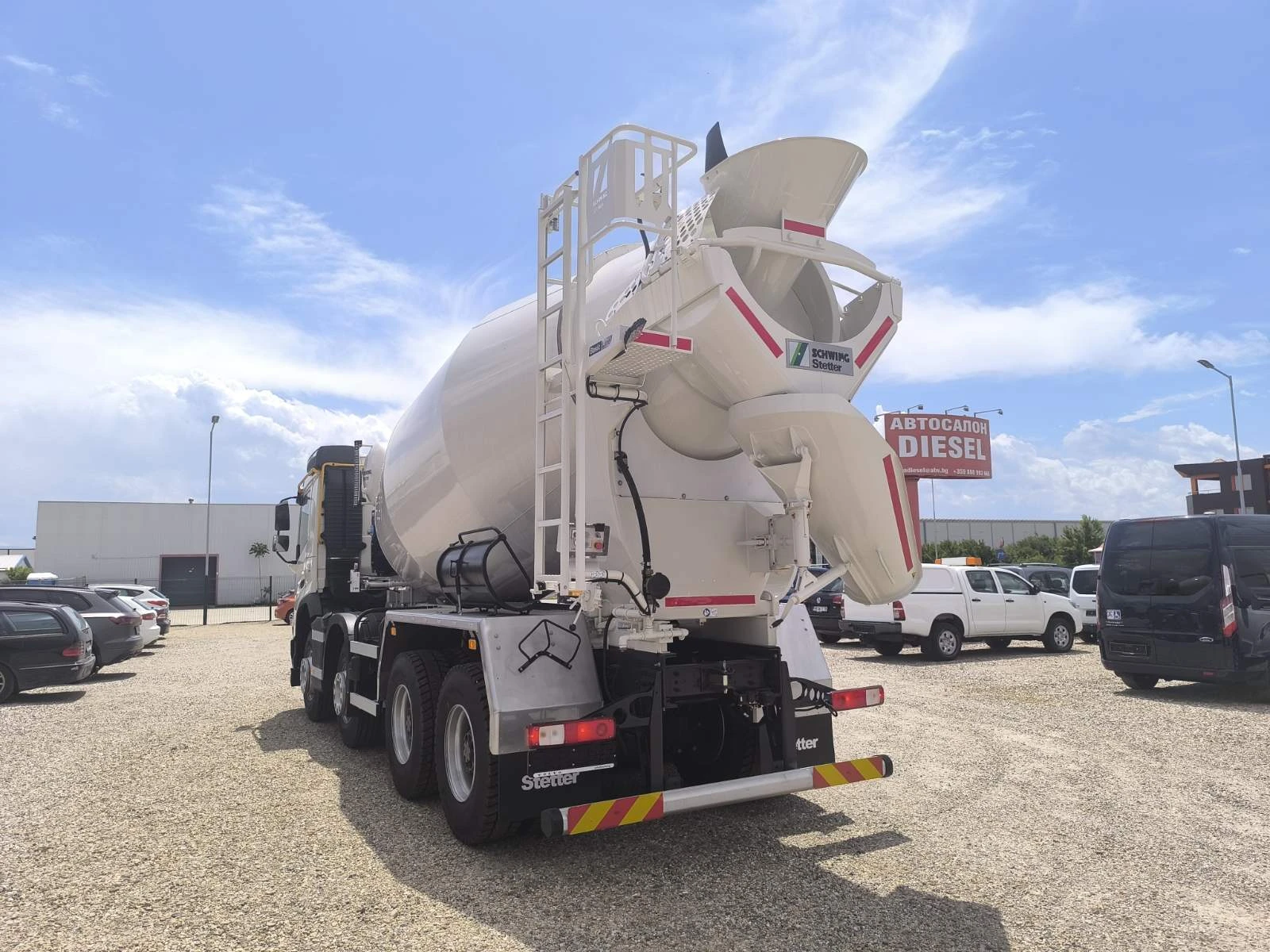 Бетон миксер Volvo FMX 430 STETTER 10M3 ФАБРИЧНО НОВ, снимка 5 - Индустриална техника - 54519701