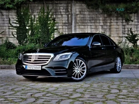 Mercedes-Benz S 350 AMG FACE LOOK* DIS* HERMES* LED* ОБДУХ* BURMASTER*, снимка 1