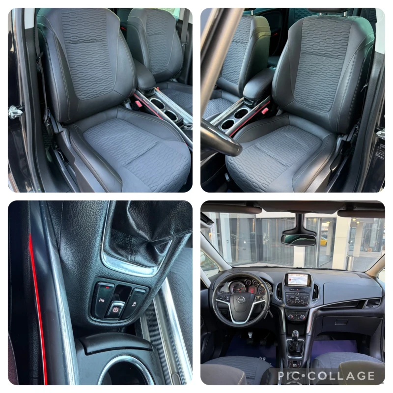 Opel Zafira TOURER 6+ 1 PANORAMA/AMBIENT 2.0, снимка 10 - Автомобили и джипове - 48131394