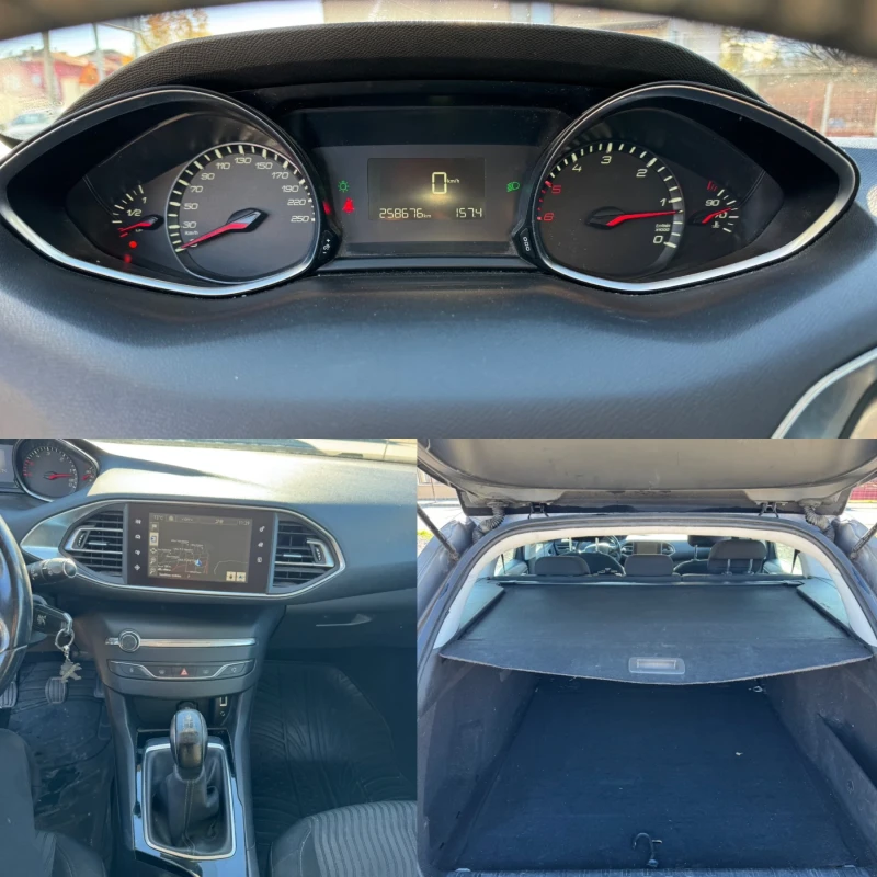 Peugeot 308 SW / 1.6HDi , снимка 10 - Автомобили и джипове - 52618266