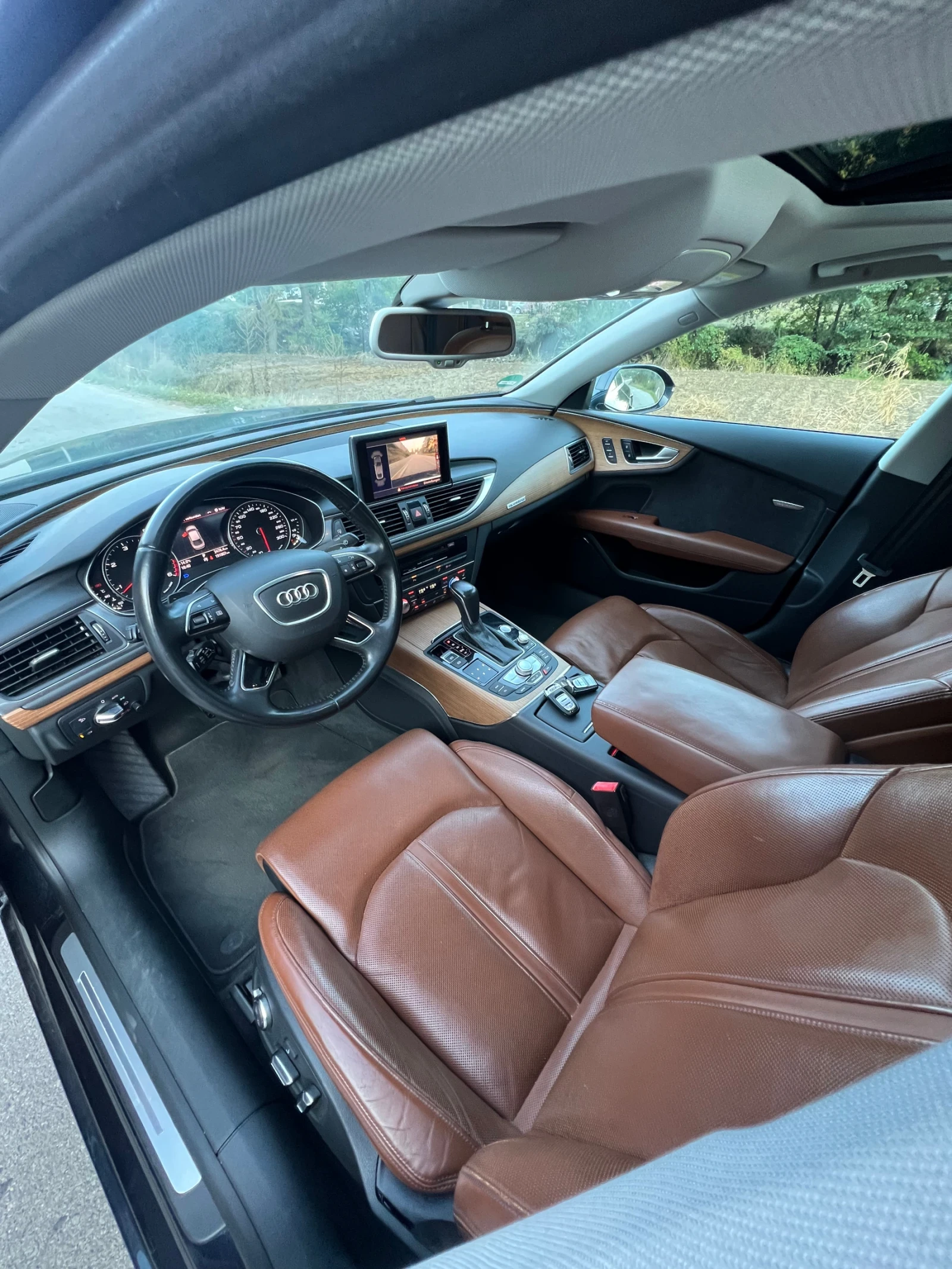 Audi A7 3.0TDI Bi-Turbo 320кс* Кожа* Подгрев* Обдухване* П - изображение 10