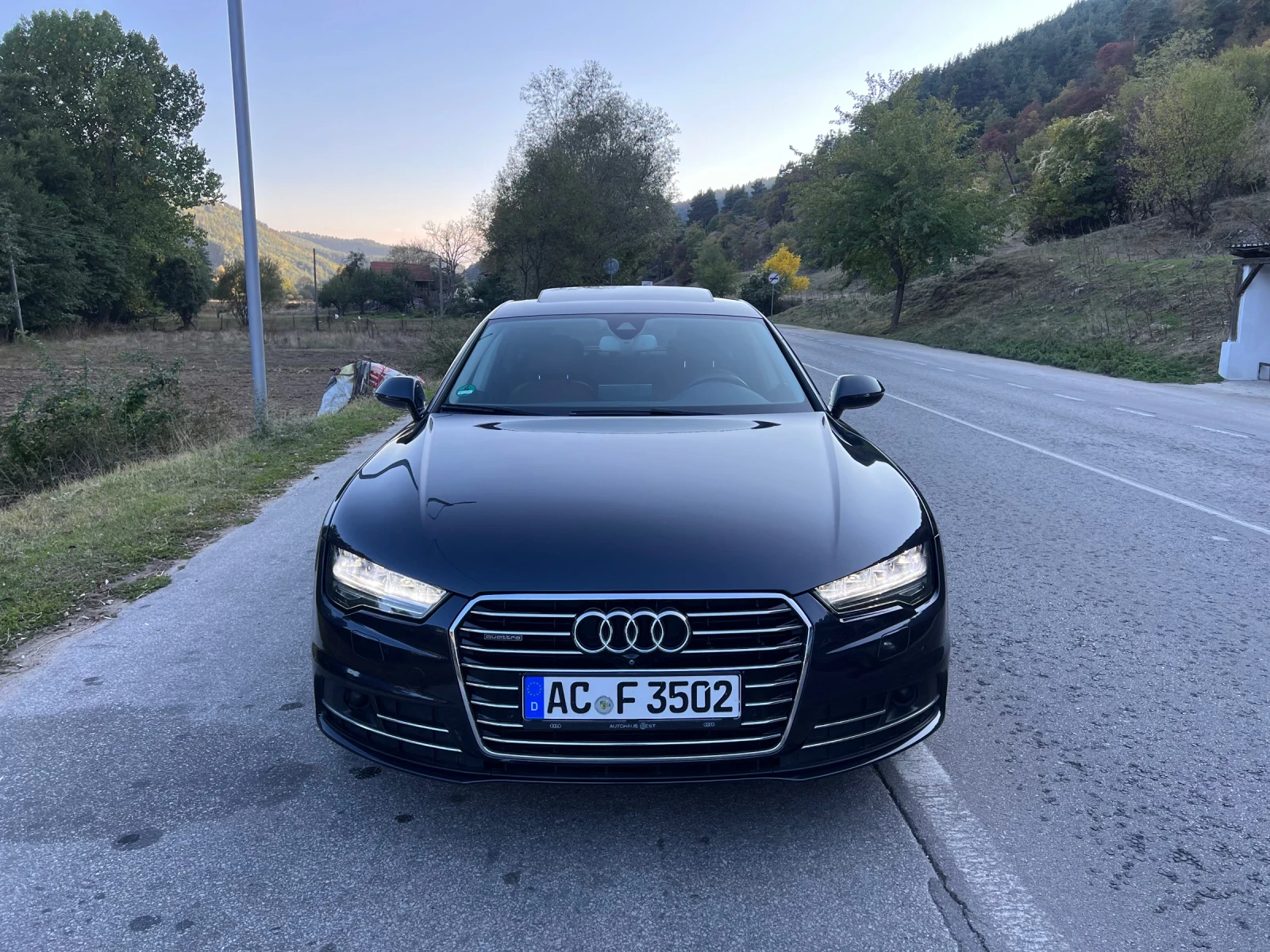 Audi A7 3.0TDI Bi-Turbo 320кс* Кожа* Подгрев* Обдухване* П - изображение 2