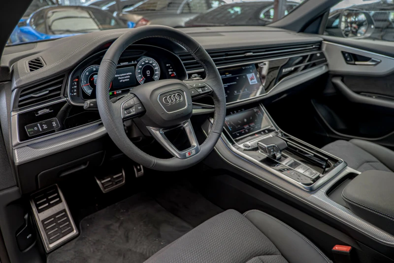 Audi Q8 50TDI/Sline/Камера/Подгрев, снимка 8 - Автомобили и джипове - 49996320