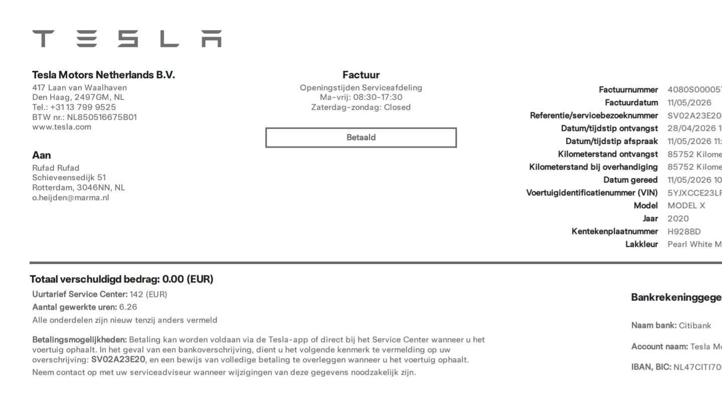 Tesla Model X, снимка 17 - Автомобили и джипове - 54748158