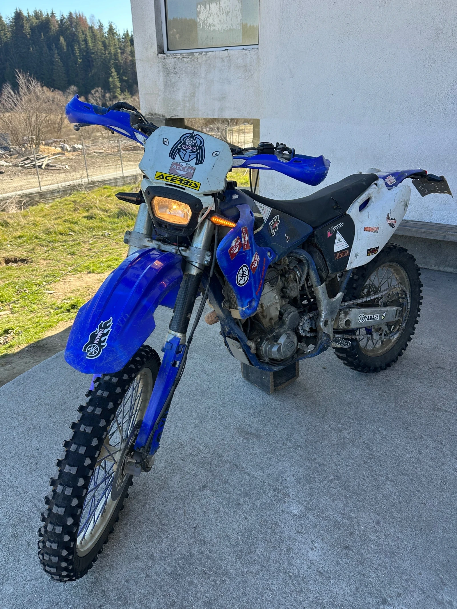 Yamaha Wr 450 стартер, регистриран