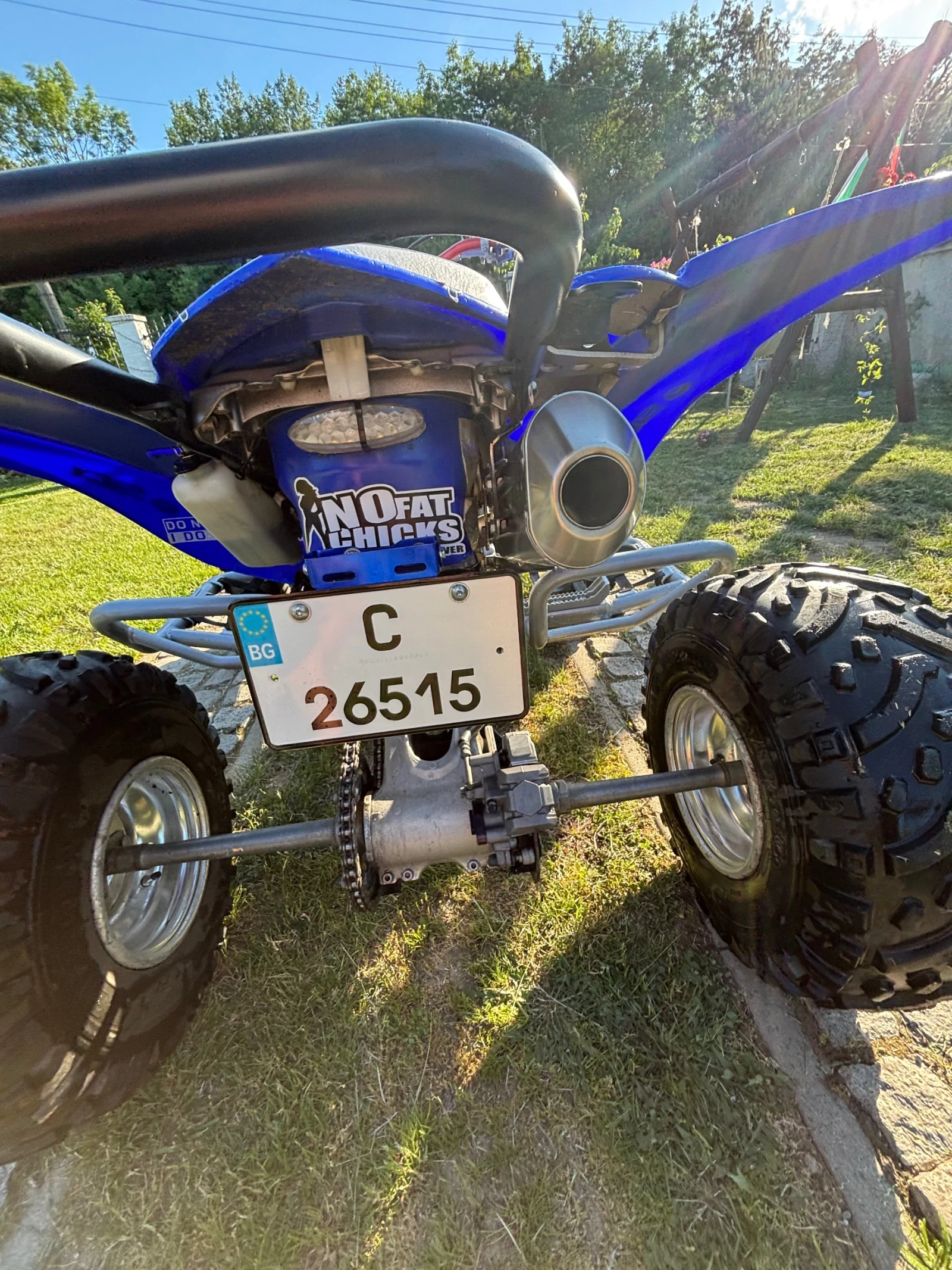 Yamaha Yfz 450-+ + РЕГИСТРАЦИЯ В КТИ + ЧИСТО НОВИ ГУМИ, снимка 12 - Мотоциклети и мототехника - 54765760