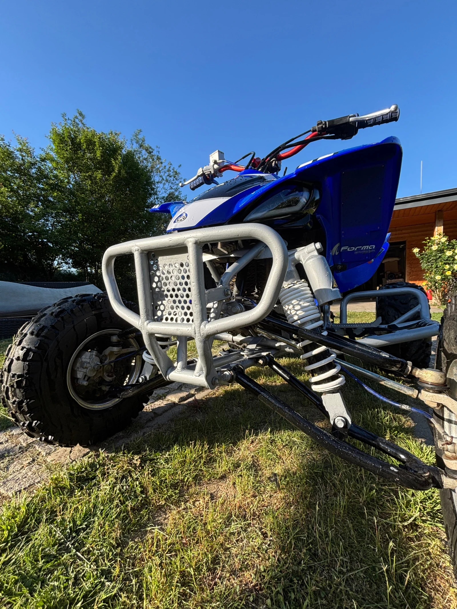 Yamaha Yfz 450-+ + РЕГИСТРАЦИЯ В КТИ + ЧИСТО НОВИ ГУМИ, снимка 10 - Мотоциклети и мототехника - 54765760