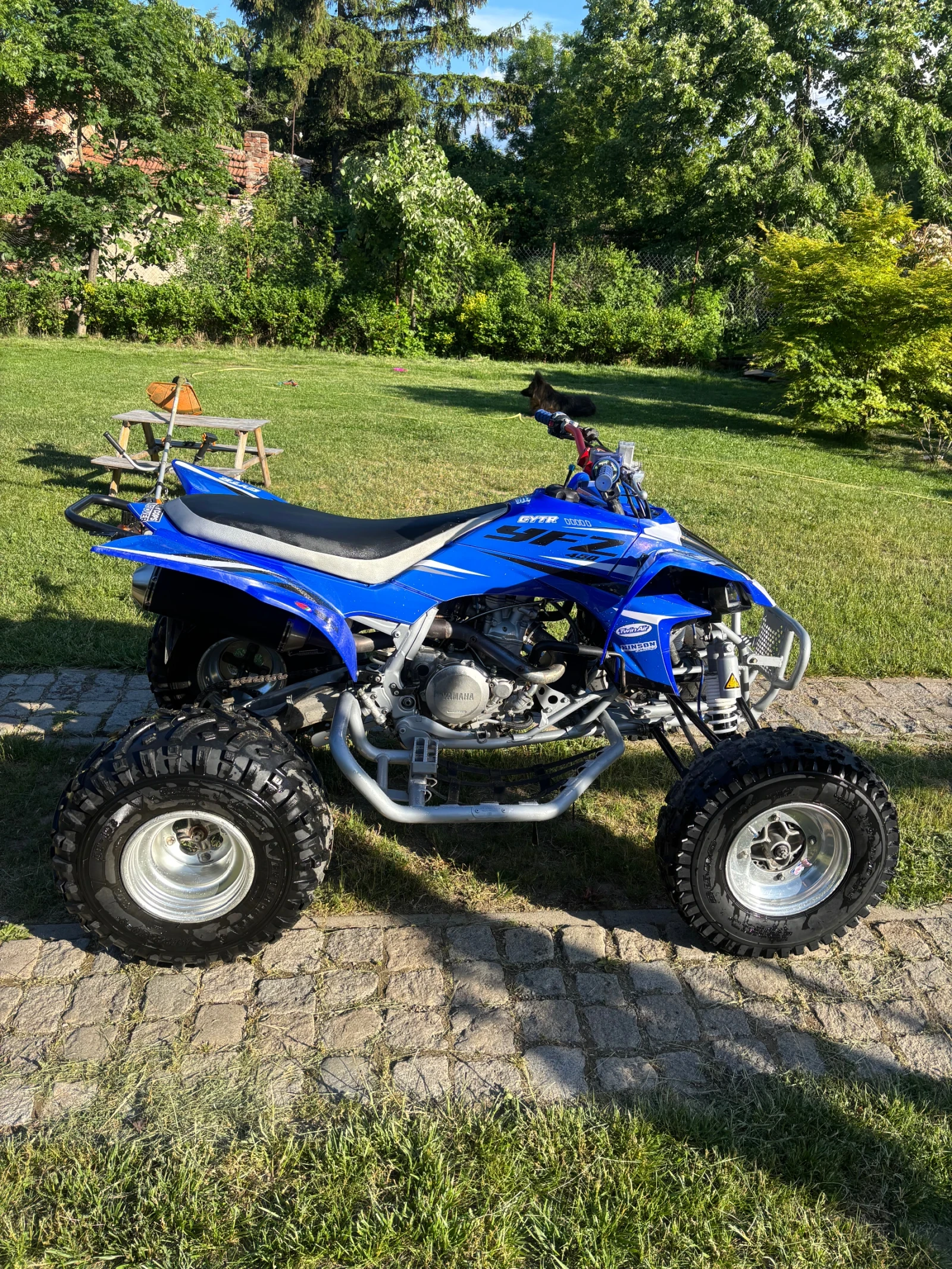 Yamaha Yfz 450-+ + РЕГИСТРАЦИЯ В КТИ + ЧИСТО НОВИ ГУМИ, снимка 6 - Мотоциклети и мототехника - 54765760