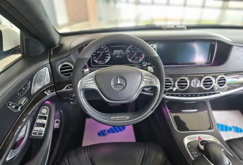 Mercedes-Benz S 63 AMG 4M/HP/LONG/TV/360/PANO/822v, снимка 7 - Автомобили и джипове - 52439749