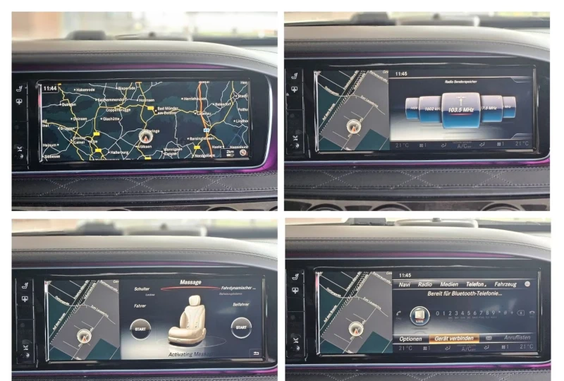 Mercedes-Benz S 63 AMG 4M/HP/LONG/TV/360/PANO/822v, снимка 15 - Автомобили и джипове - 52439749