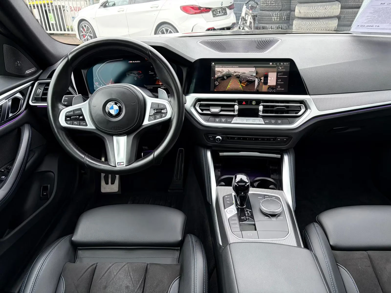 BMW 440 MSPORT/374HP/xDRIVE/GRANCOUPE/360/SHADOW/H&K/101z, снимка 8 - Автомобили и джипове - 53707171