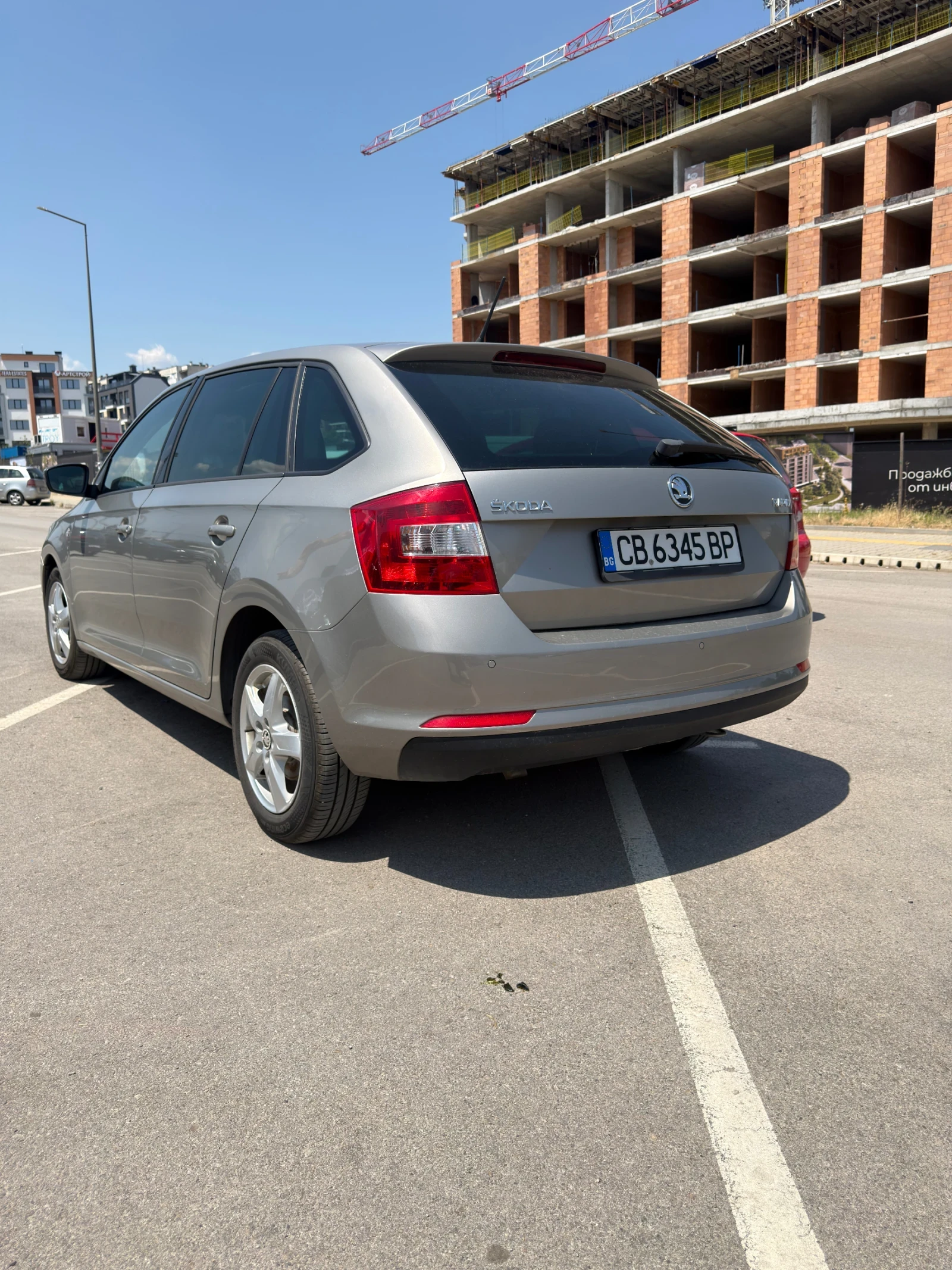 Skoda Rapid 1.6TDI купувана от България , снимка 3 - Автомобили и джипове - 55331204