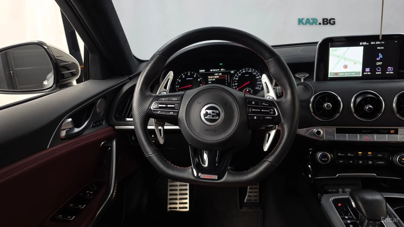 Kia Stinger 3.3T* GT* 2WD* �������* ���������* 360* HEAD-UP*  | Mobile.bg � ����������� 13