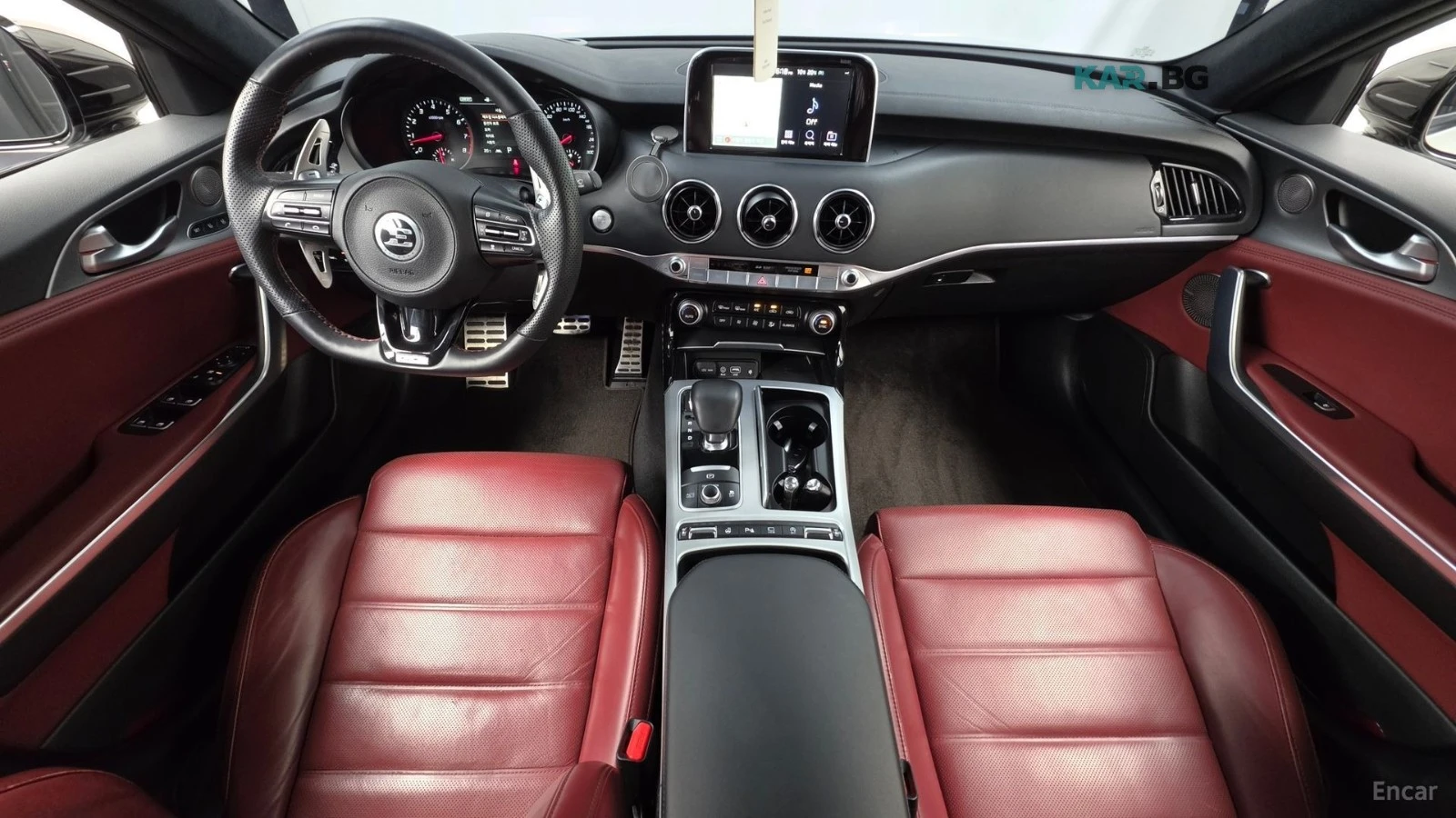 Kia Stinger 3.3T* GT* 2WD* �������* ���������* 360* HEAD-UP*  | Mobile.bg � ����������� 7