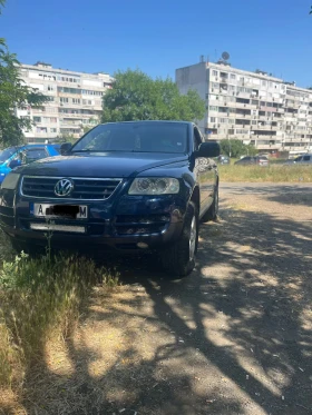 VW Touareg 2.5 R5 на прожини, снимка 1