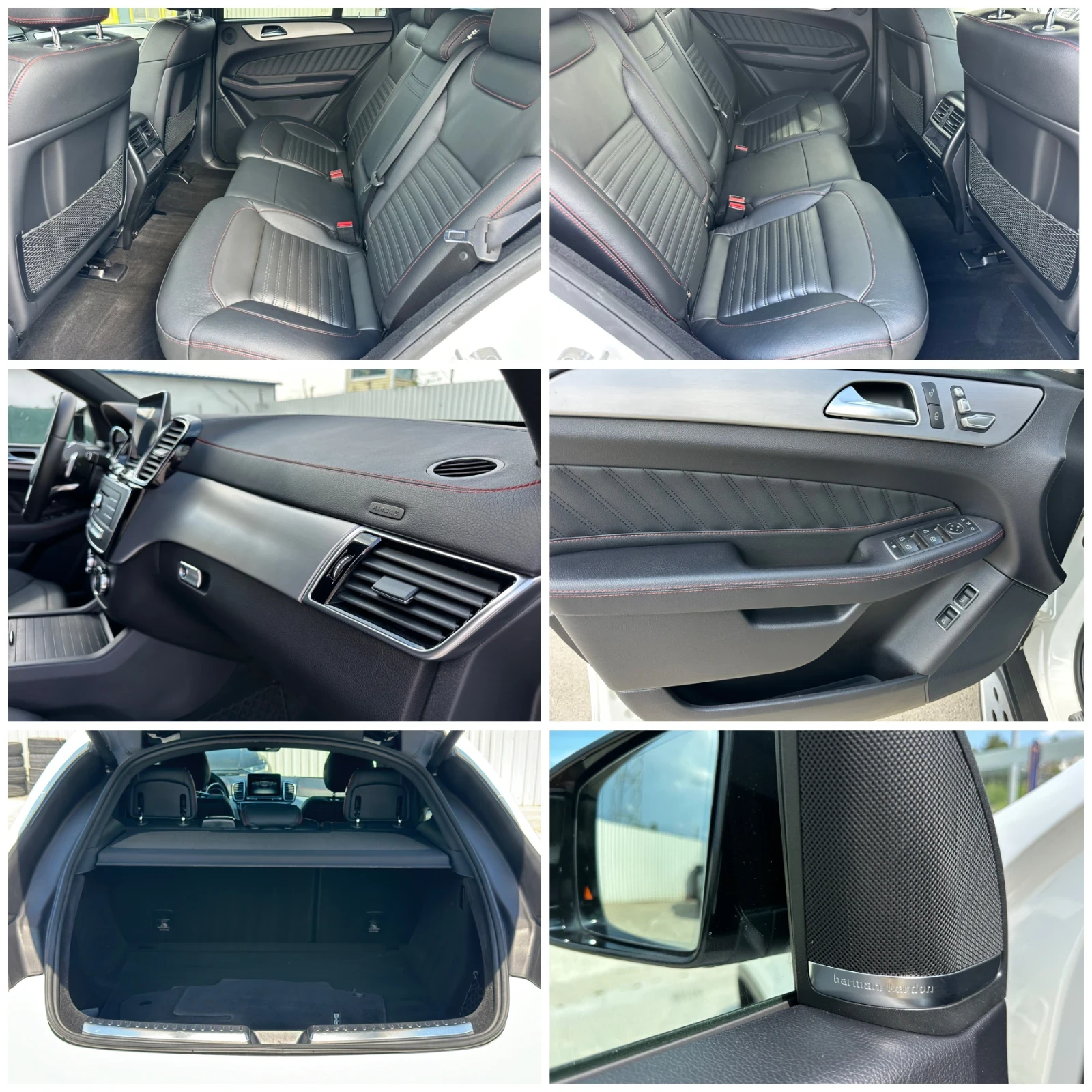 Mercedes-Benz GLE 350 COUPE AMG MAXTON-150хил.км-9G-ACC-КАМЕРА360-РЕКАРО, снимка 13 - Автомобили и джипове - 55699217