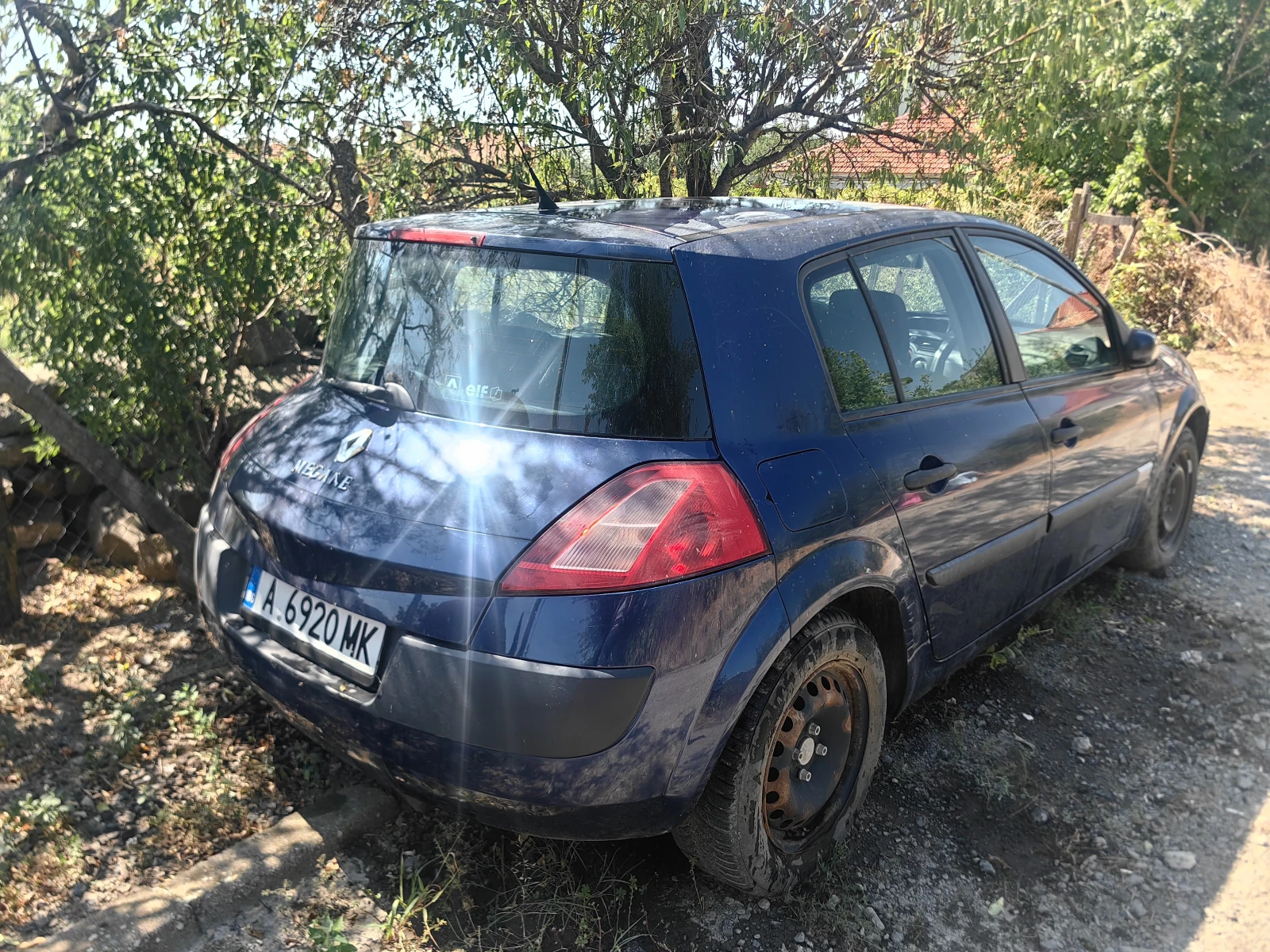 Renault Megane 1.9 dCi 2003  ЦЯЛ ЗА ЧАСТИ  отличен двигател и салон, снимка 7 - Части - 55890334