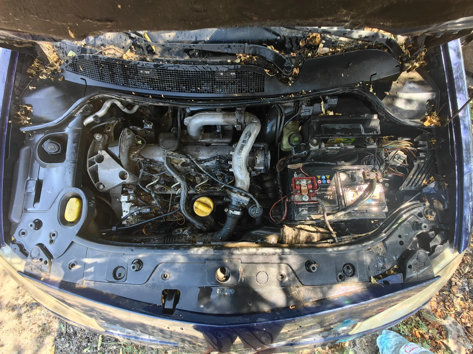 Renault Megane 1.9 dCi 2003  ЦЯЛ ЗА ЧАСТИ  отличен двигател и салон, снимка 6 - Части - 55890334