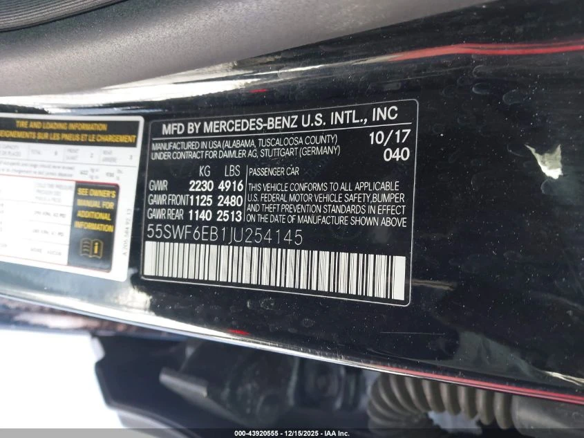 Mercedes-Benz C 43 AMG 3l Amg C 43 4Matic - изображение 9