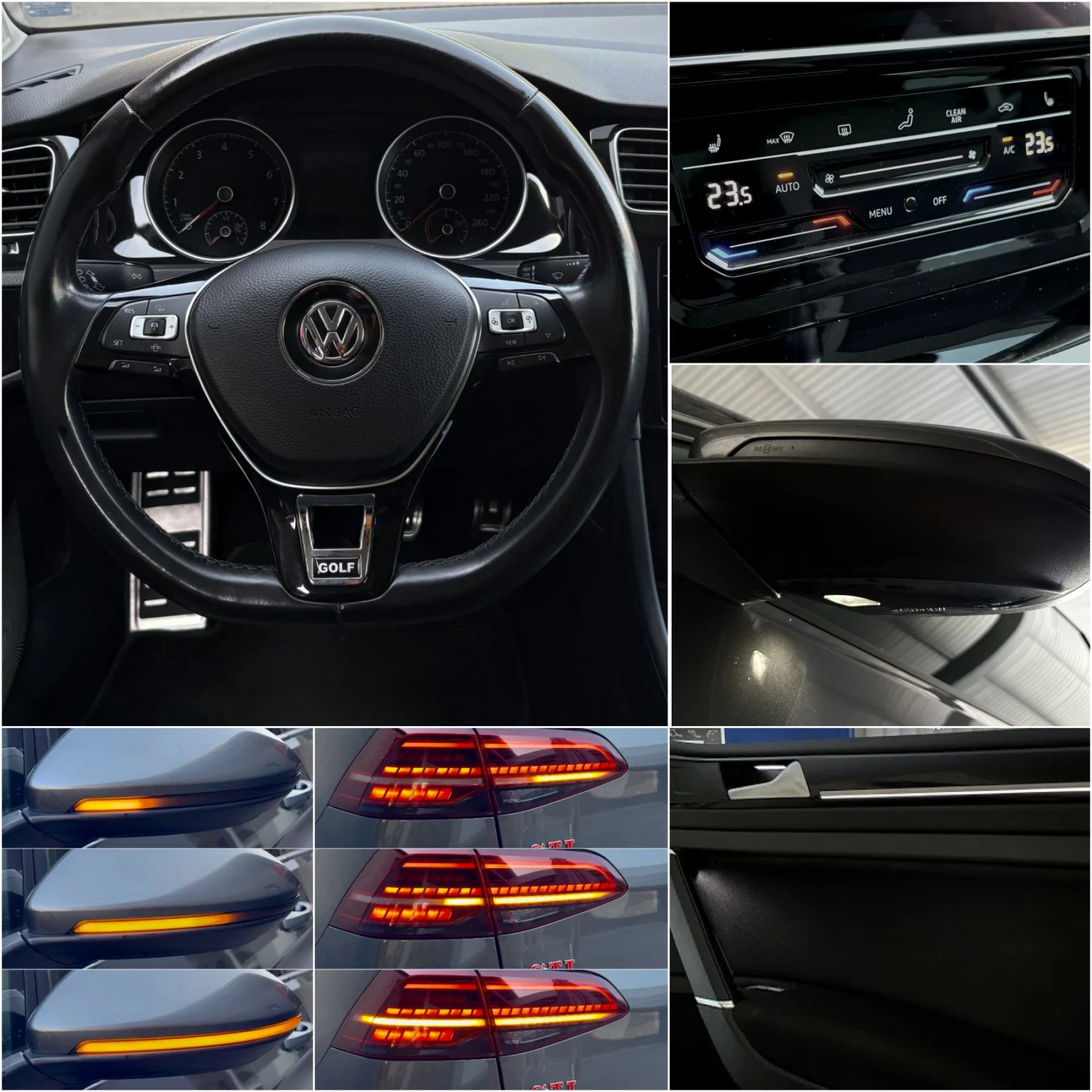 VW Golf 7.5, 1.5TGI, KEYLESS, DISTRONIC, FULL LED , снимка 12 - Автомобили и джипове - 54381056