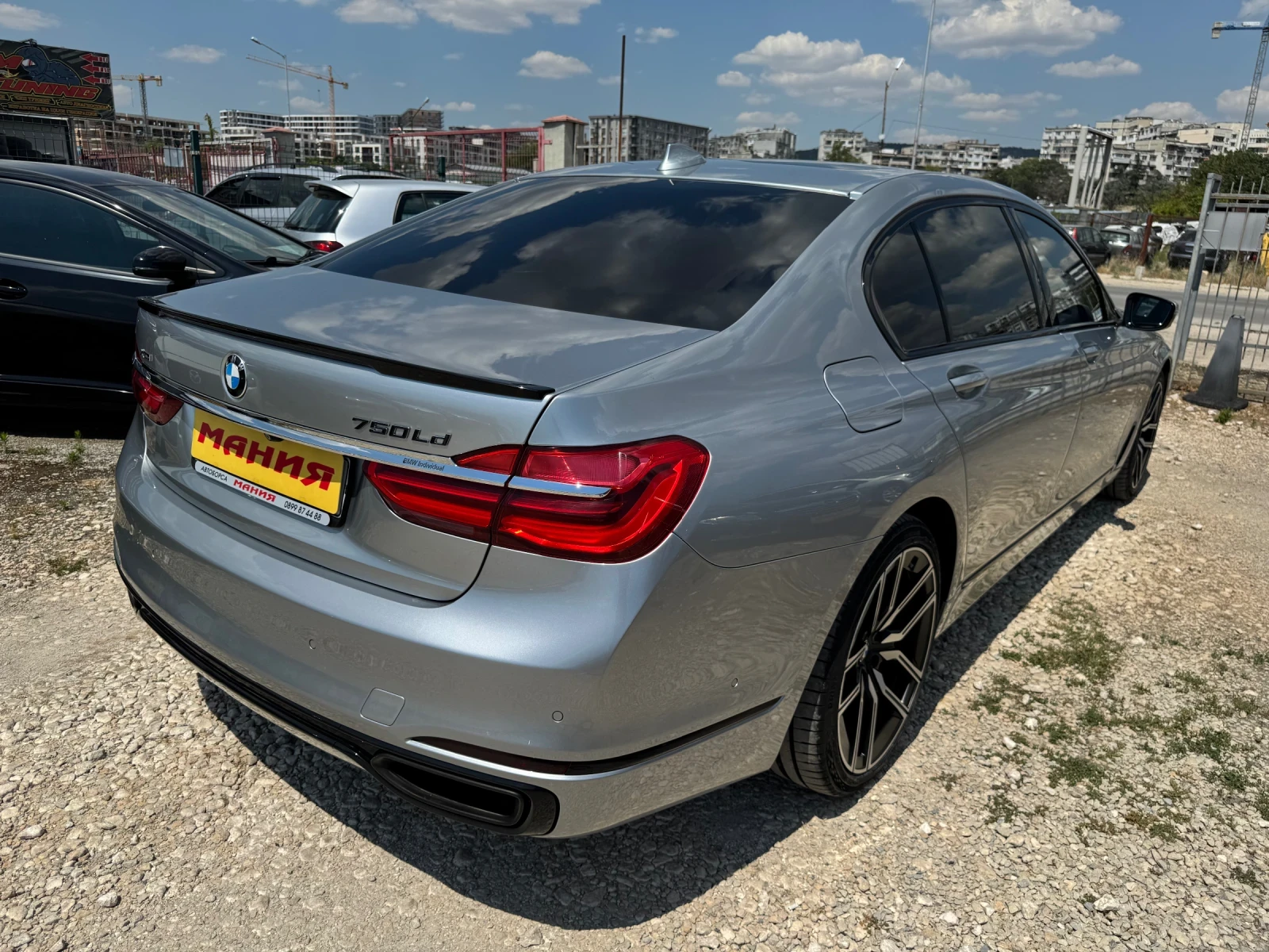 BMW 750 5.0xd L Inndividual full, снимка 4 - Автомобили и джипове - 55541379