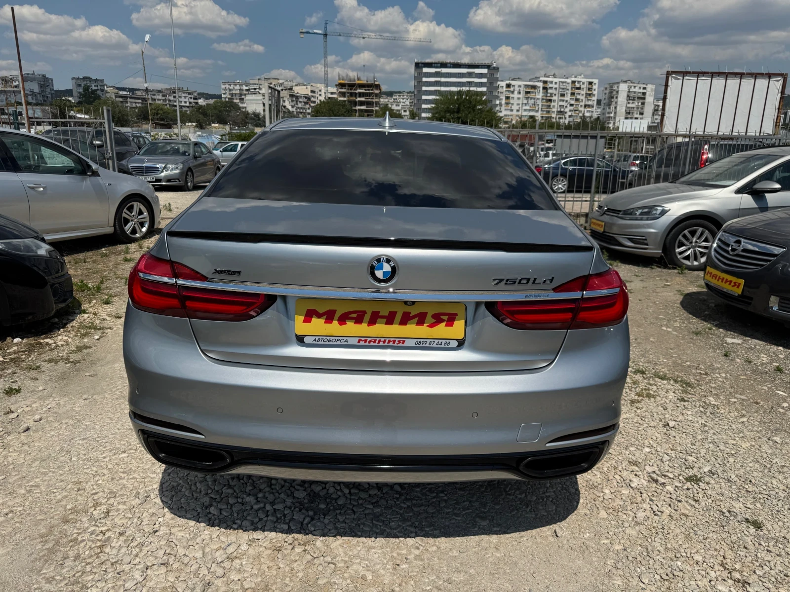 BMW 750 5.0xd L Inndividual full, снимка 8 - Автомобили и джипове - 55541379