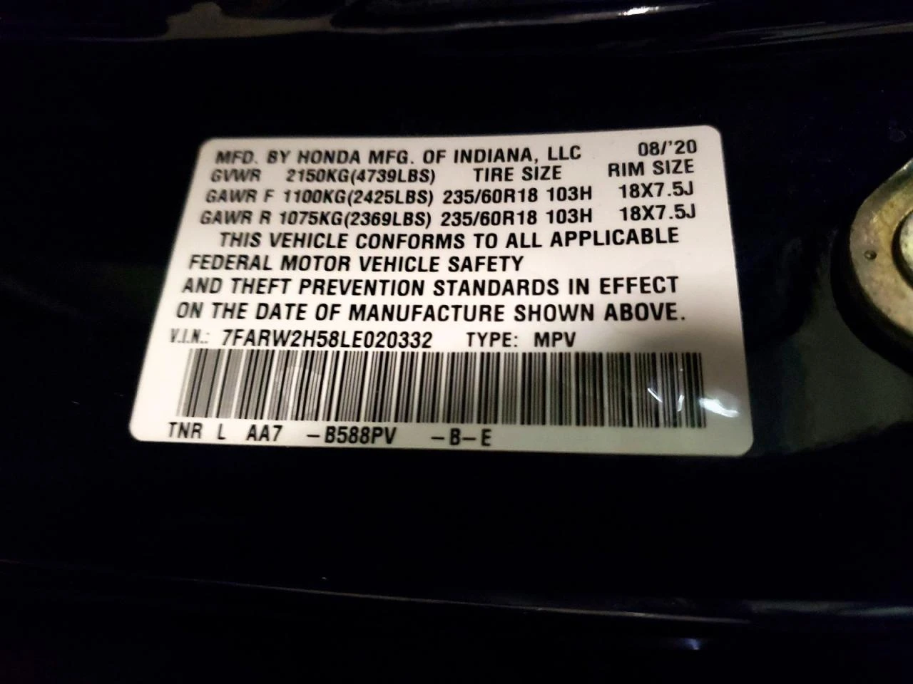Honda Cr-v 1.5l Ex, снимка 13 - Автомобили и джипове - 54416888